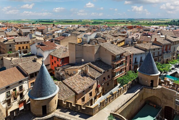 Hermoso castillo Olite en España