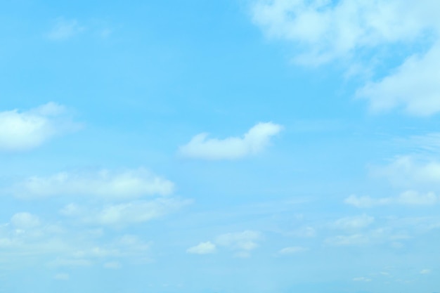 hermoso cielo azul con nubes de fondo