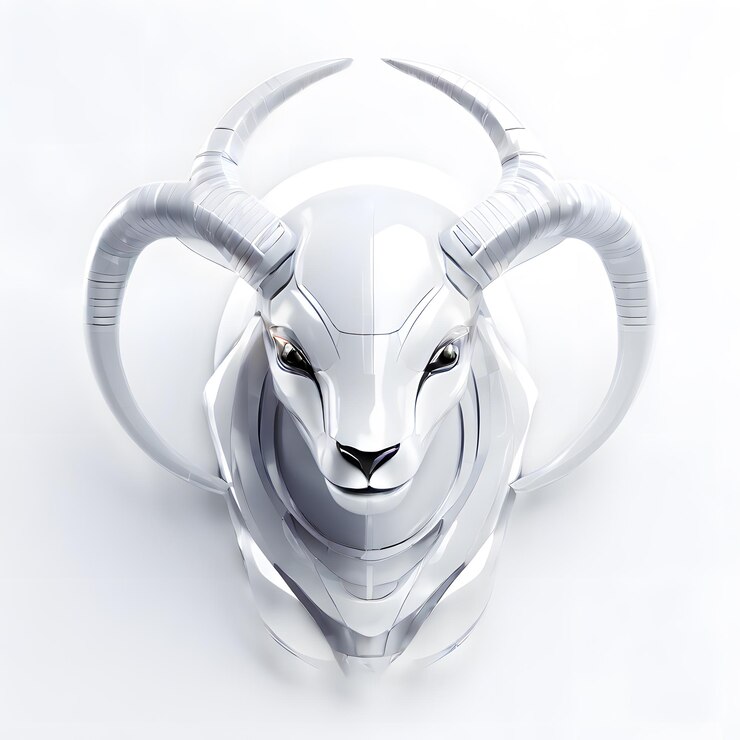 Foto un hermoso diseño de concepto de animal aislado en fondo blanco