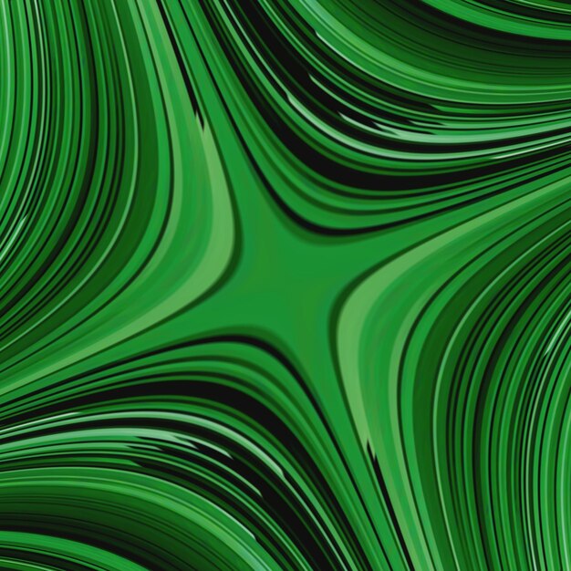 hermoso diseño digital de patrón verde