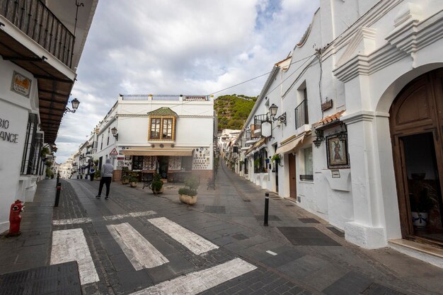 El hermoso y encantador pueblo blanco de Mijas