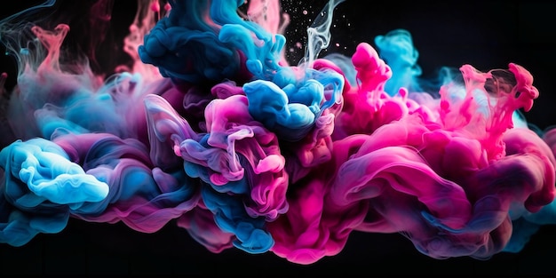 Hermoso fondo con agua de color