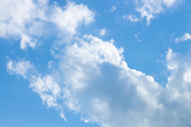 Hermoso fondo de cielo azul Panorama del cielo