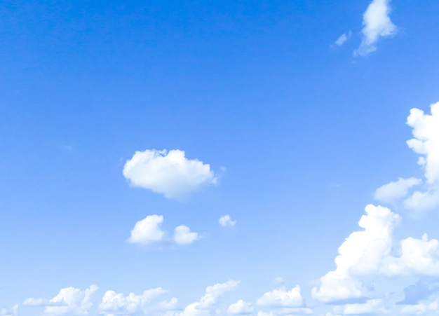 Hermoso fondo de cielo y nubes.