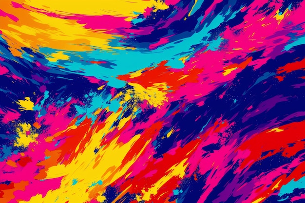 Un hermoso fondo colorido abstracto Copia espacio IA generativa