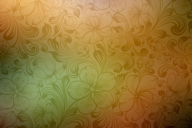 Hermoso fondo floral para tu diseño