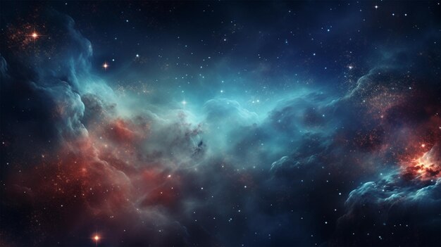 Hermoso fondo de galaxia con estrellas y polvo espacial en el universo