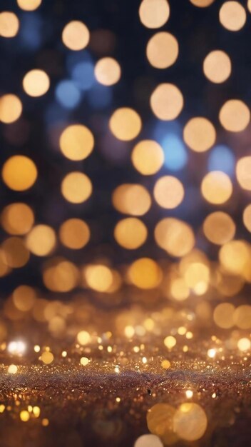 Un hermoso fondo de luces bokeh