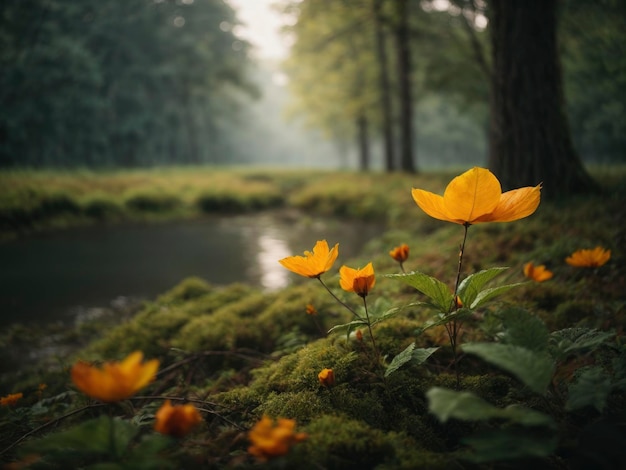 Hermoso fondo de naturaleza