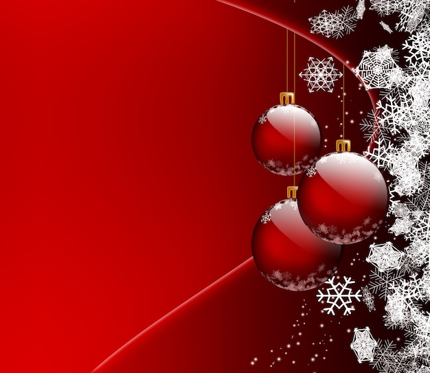 Hermoso fondo navideño generado por computadora para sus proyectos