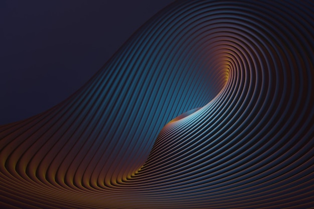 hermoso fondo de remolino abstractamente colorido estallido de estrellas ilustración de representación dinámica de ondas 3d Ba