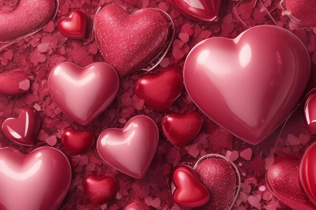 hermoso fondo de valentine zoom