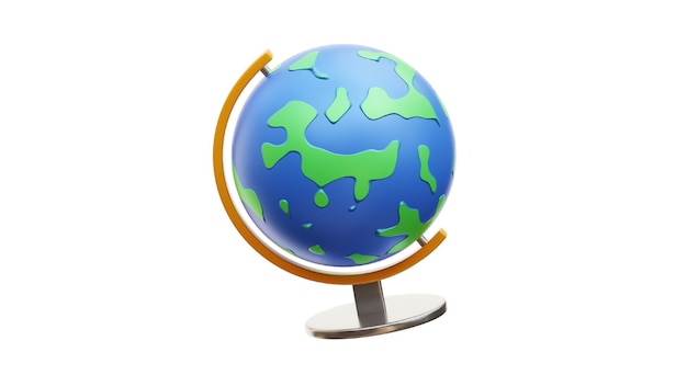 Un hermoso icono en 3D