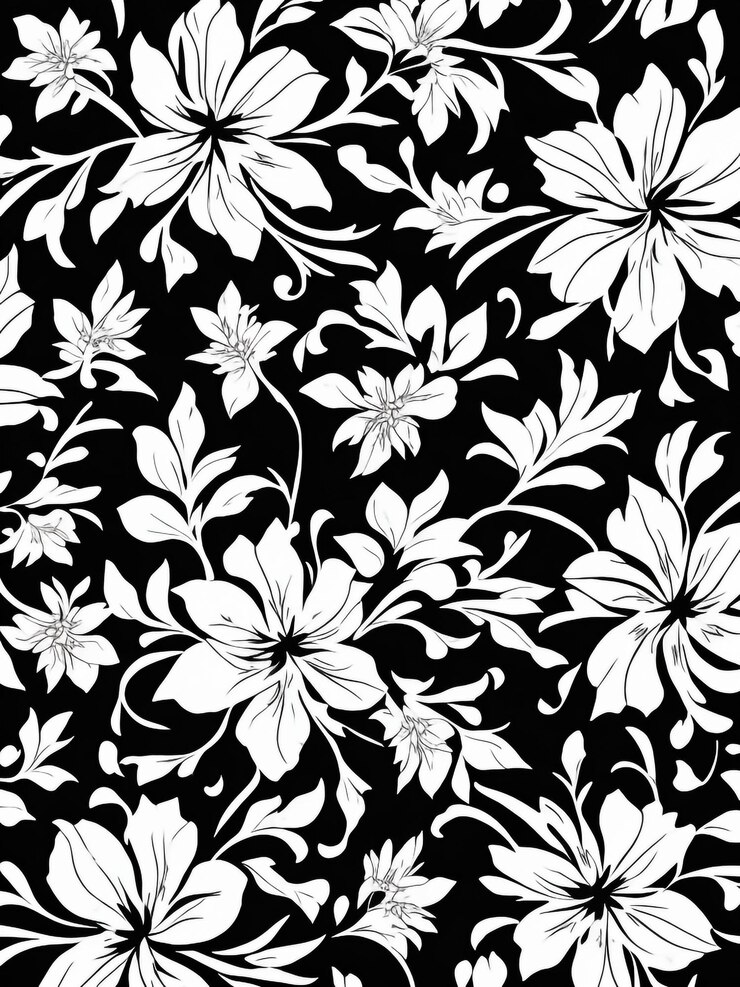 Un hermoso motivo de flores digitales Diseño de acuarela Ilustración de composición manual Diseño para tela de portada Papel de envoltura textil Patrón de fondo