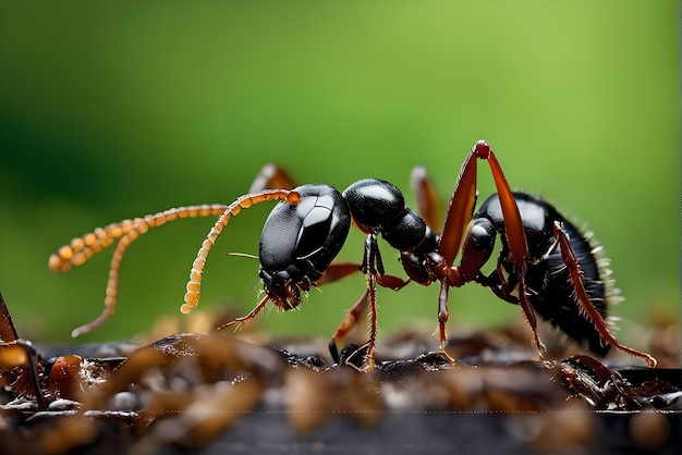 Hermoso objeto de fotografía macro