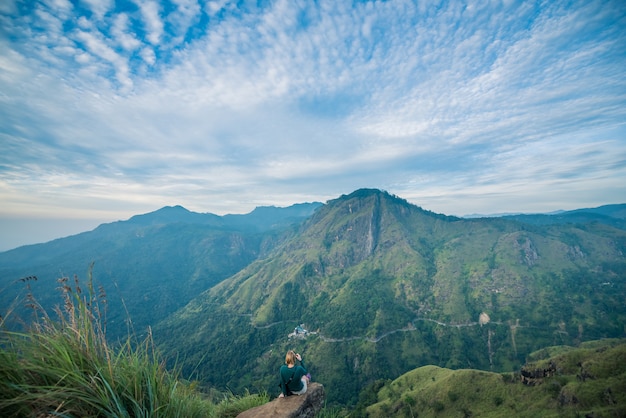 Hermoso paisaje en Ella, Sri Lanka