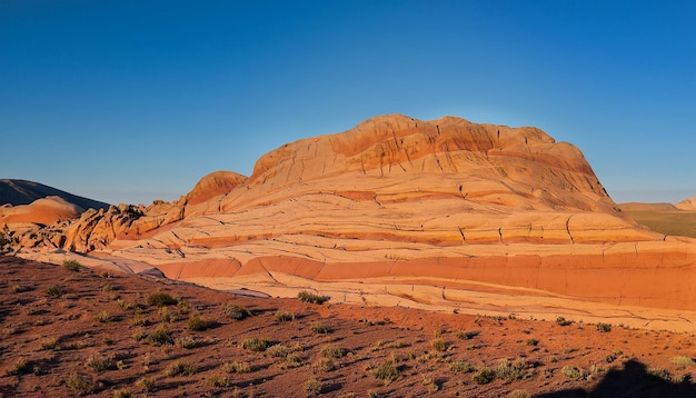 El hermoso paisaje y las formaciones rocosas de Coyote Buttes South en el Vermilion Cliffs National