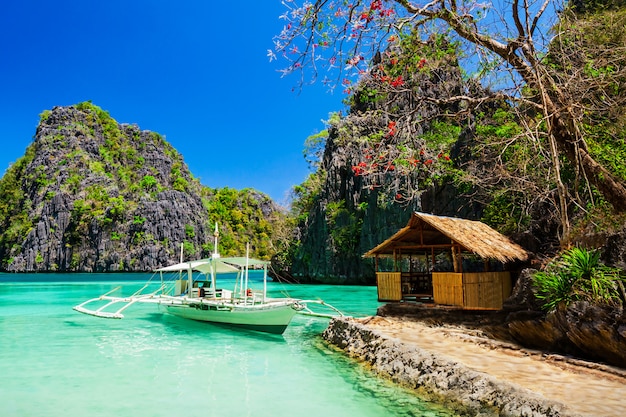 Hermoso paisaje de la isla de Coron