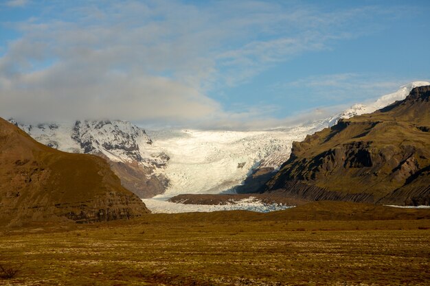 hermoso paisaje de islandia