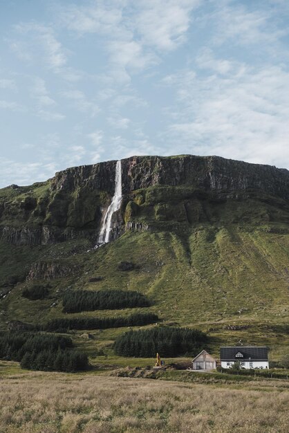 Hermoso paisaje en islandia