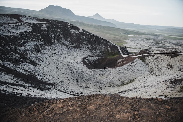 Hermoso paisaje en islandia