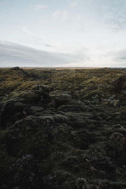 Hermoso paisaje en islandia