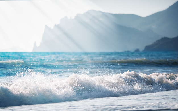 Hermoso paisaje marino