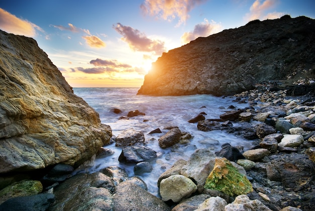 Hermoso paisaje marino.