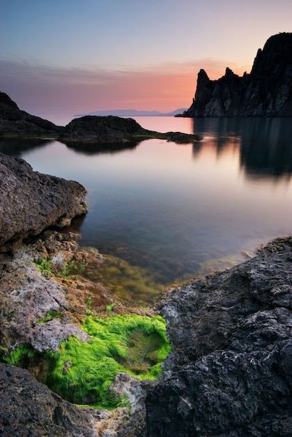 Hermoso paisaje marino.