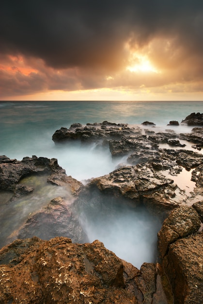 Hermoso paisaje marino.