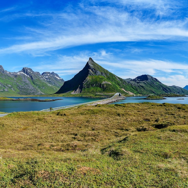 Hermoso paisaje natural de Nature Norway.