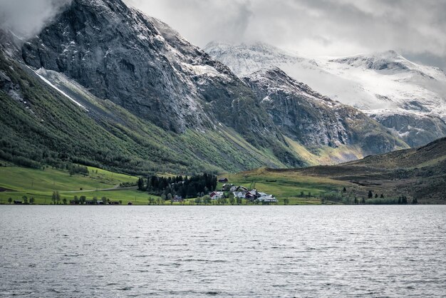 Hermoso paisaje noruego