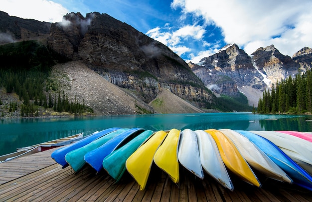 Hermoso paisaje en el parque nacional de Banff