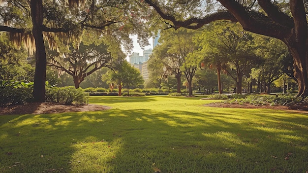 hermoso parque de la ciudad