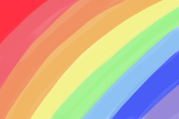 Un hermoso patrón de fondo de arco iris multicolor