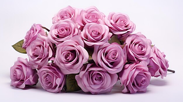 Hermoso ramo de rosas para un momento especial con amor generado por IA