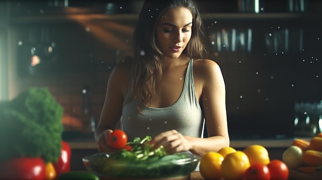 hermoso, soleado, retrato, de, un, niña, llevando, blanco, ropa, cara, reír, mujer, aire libre