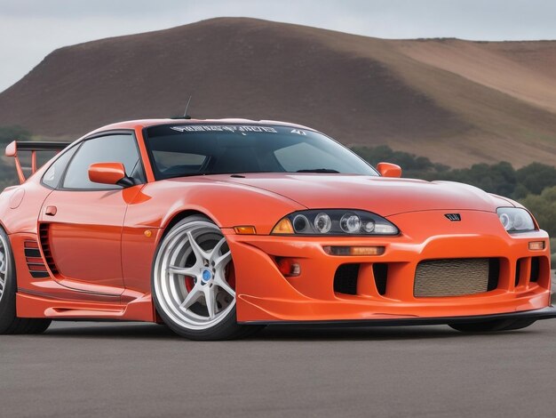 Foto un hermoso supra mk4