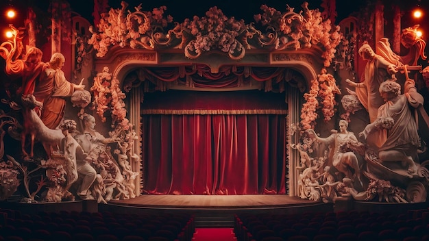 El hermoso teatro tradicional