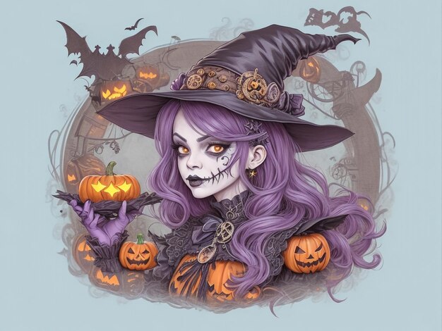 Un hermoso vector de Halloween