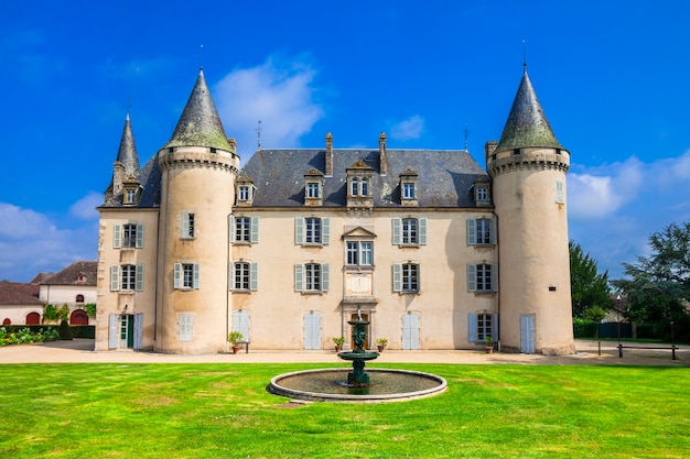 Hermosos castillos de la región de Francia Dordoña