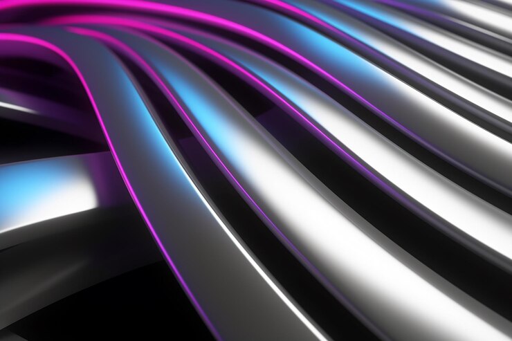 Foto hermosos colores vivos tecnología abstracta fondo futurista papel pintado