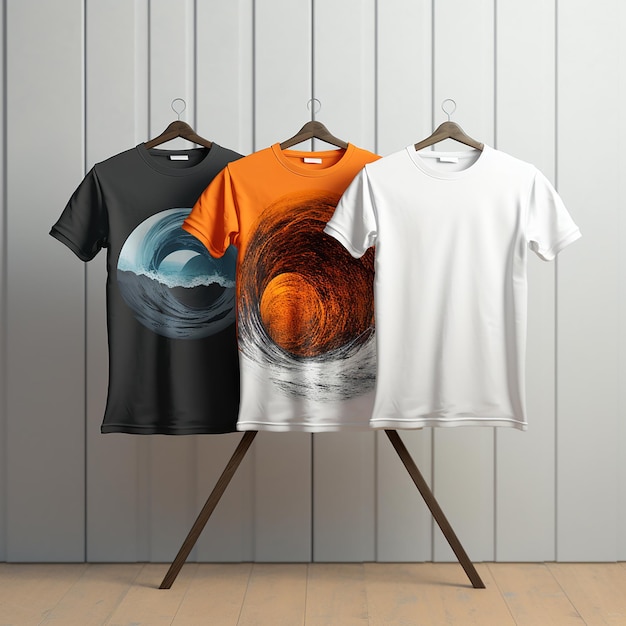 Hermosos diseños y maquetas de camisas