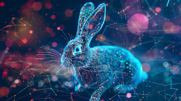 Hermosos fondos festivos de Pascua con los principales atributos de las vacaciones con espacio de copia AI Gener