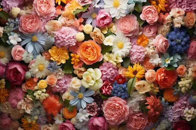 Hermosos fondos florales para crear un diseño