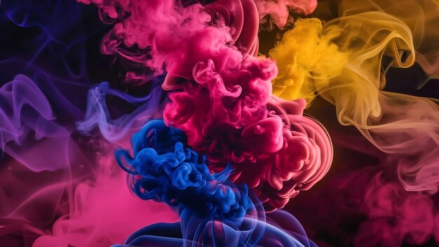 Hermosos fondos de humo abstractos