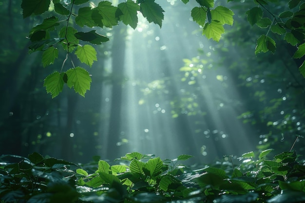 Hermosos fondos de naturaleza verde fotografía profesional