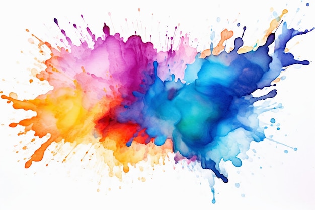 Hermosos fondos de pintura de arte fluido abstracto de lujo multicolor
