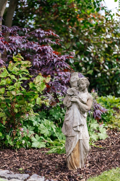 Foto hermosos jardines británicos elementos de jardín en el reino unido