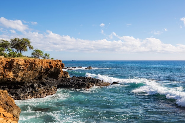 Hermosos paisajes en la isla de Oahu, Hawaii